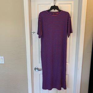 Zara Long Striped Dress